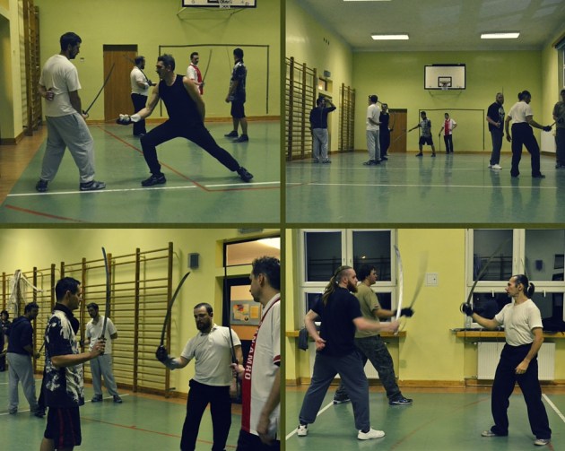 trening szabli